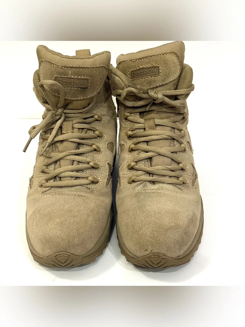 Reebok Rapid Response RB8694 Men’s 8M Desert Tan Composite Toe Tactical Boots